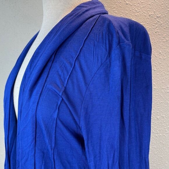 NWT Ellen Tracy Blue Blouse Top Size M - Picture 4 of 8